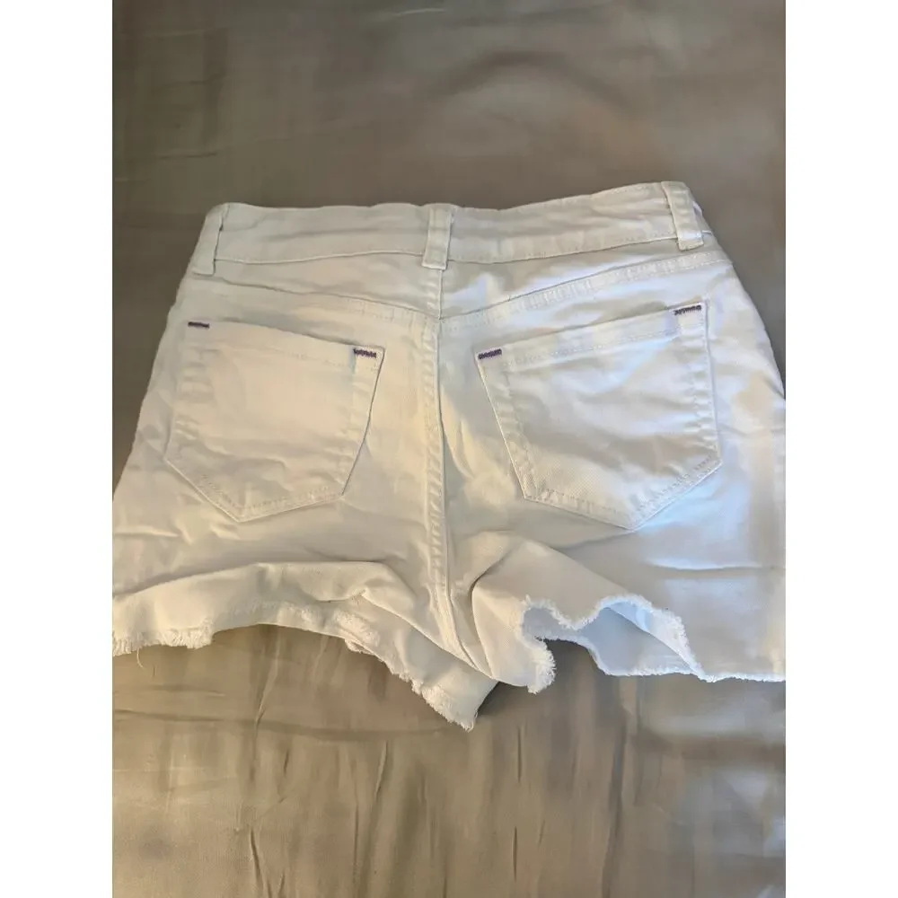 Mini Boden white shorts size 10